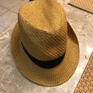 Straw Fedora Hat